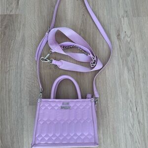 Pink Steve Madden crossbody bag